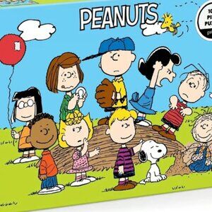 Peanuts 1000 Piece Puzzle - Galison 2025 Charlie Brown Snoopy Woodstock New!